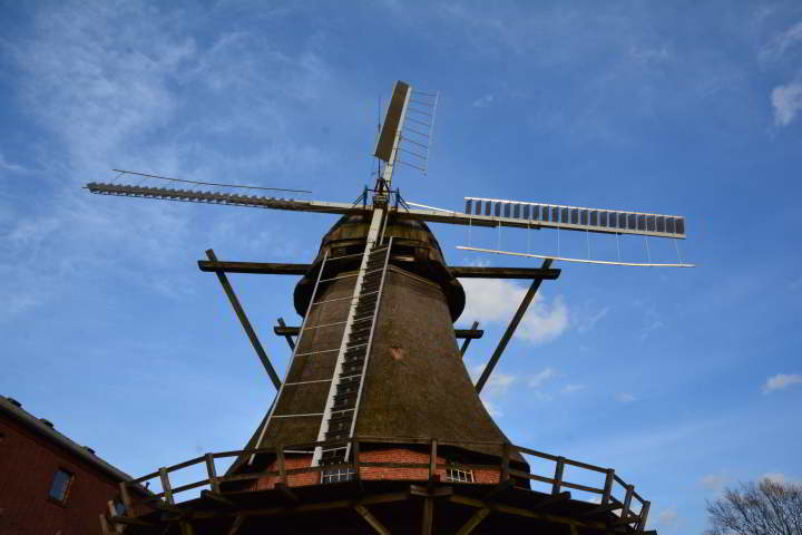 Windmühle Kampen am Rand der Lüneburger Heide